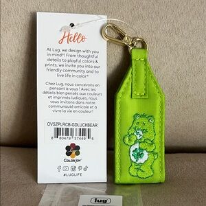 NWT Care Bears x Lug Oversized Puller with Clasp: Good Luck Bear 🍀